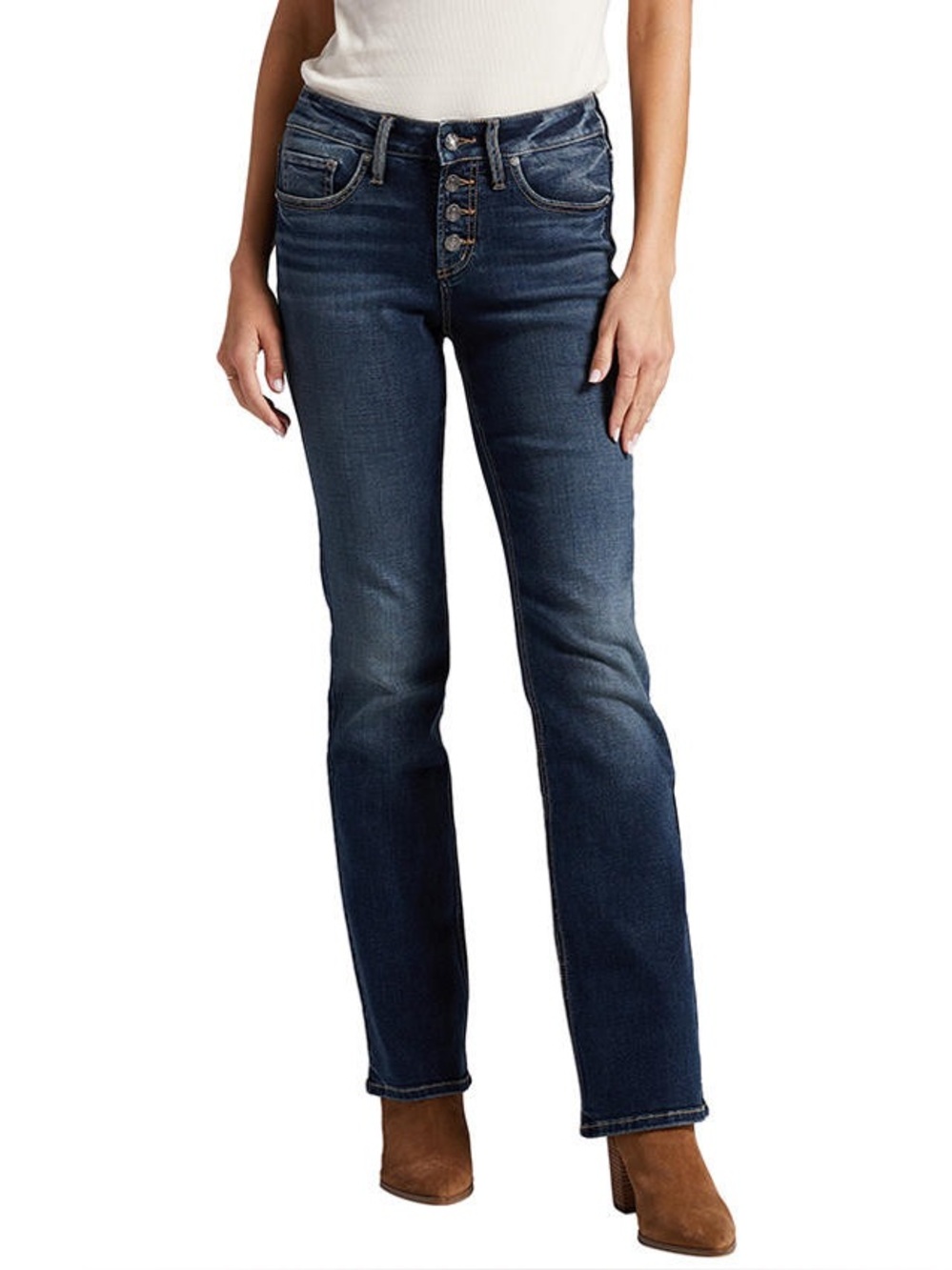 NWOT Silver Suki Slim Boot Jeans - Indigo Wash- W31/L33